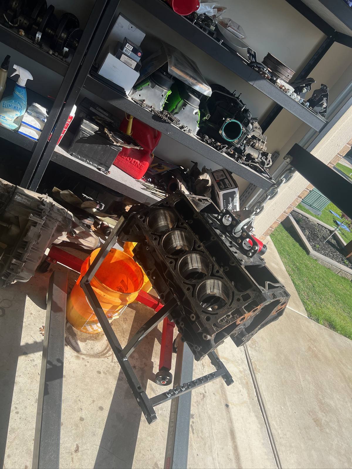 Engine build progress